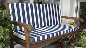 Seat cover for benches
