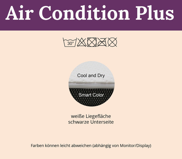 Bezug für Matratzen aus Air Condition Plus