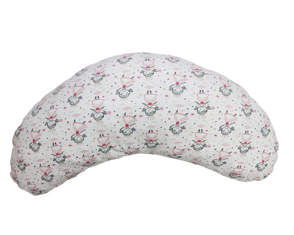 Bionie cuddle pillow, cuddle pillow with covers of terry cloth, jersey, fleece, rose plush, wafflep